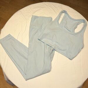 Baby Blue Workout Set